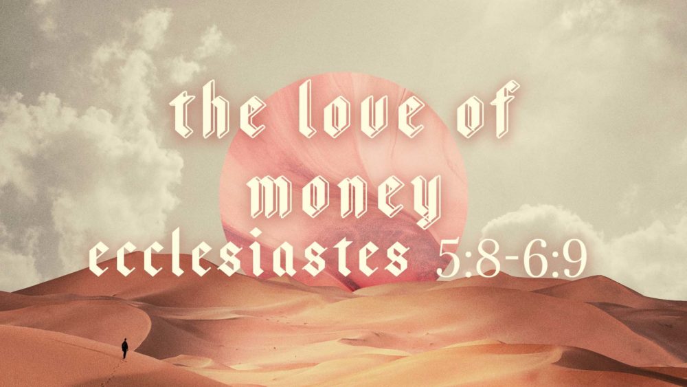 The Love of Money Image