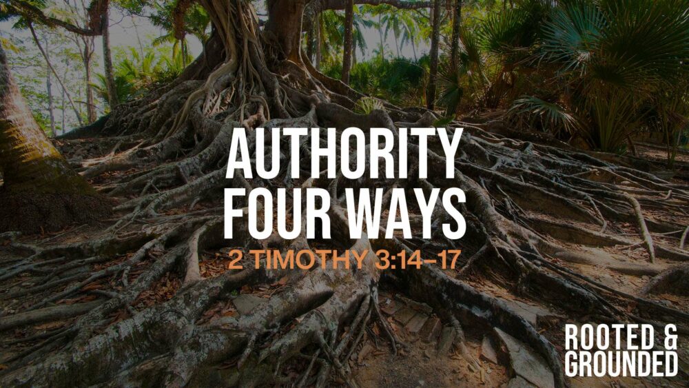 Authority Four Ways