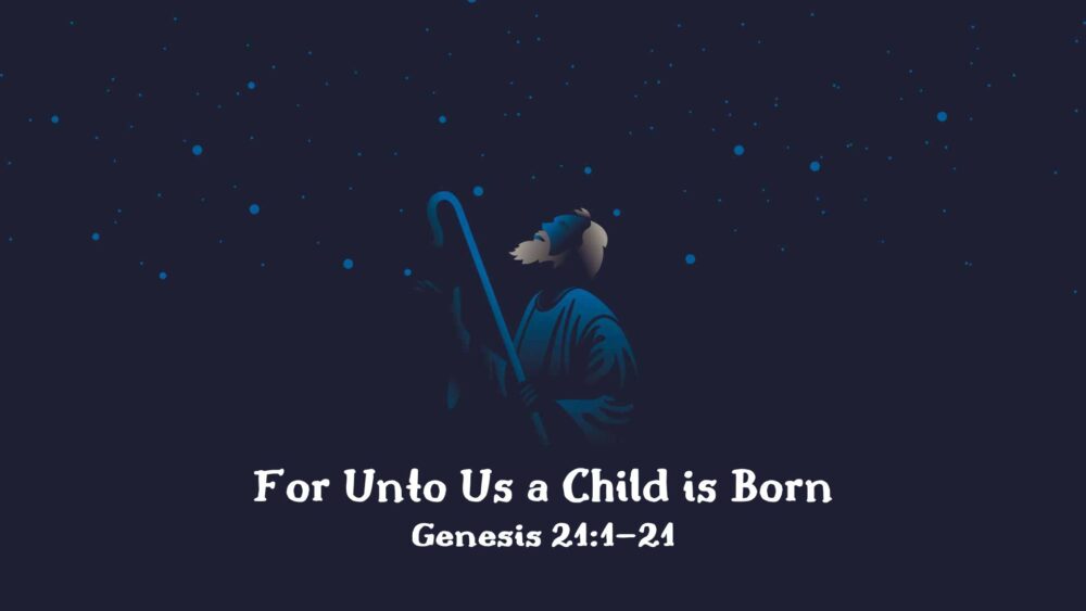 For Unto Us a Child is Born Image